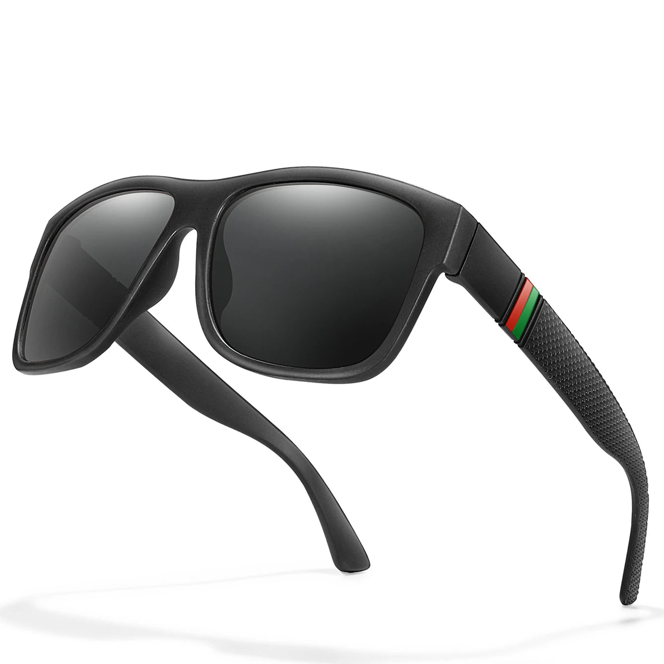 Lentes de Sol Cuadrados Polarizados UV400 para Hombre – Estilo Clásico Vintage para Uso Outdoor y Conducción