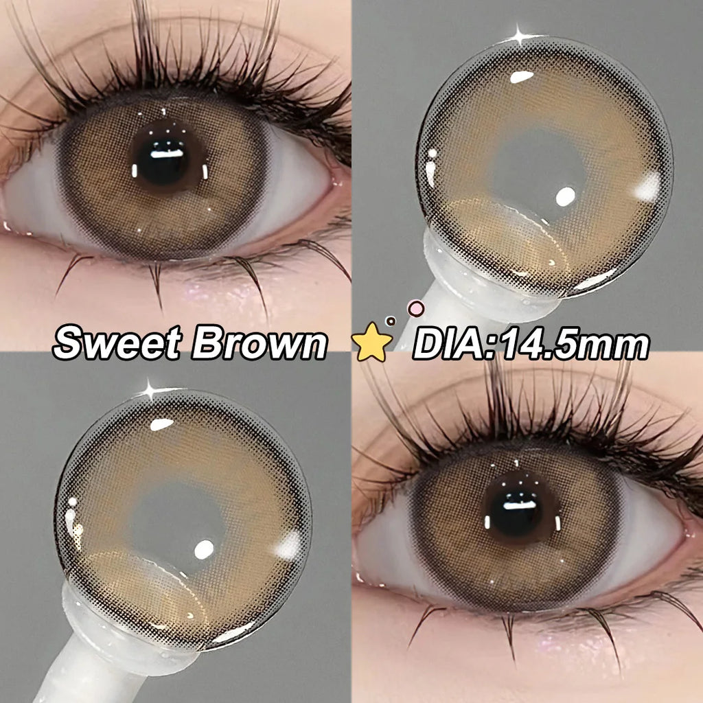 Lentes de Contacto Graduados Magister (0.00 a -6.00) 14.5 mm Efecto Ojo Grande Luna – Uso Semestral (6 meses)