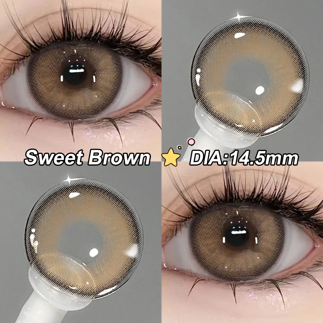 Lentes de Contacto Graduados Magister (0.00 a -6.00) 14.5 mm Efecto Ojo Grande Luna – Uso Semestral (6 meses)