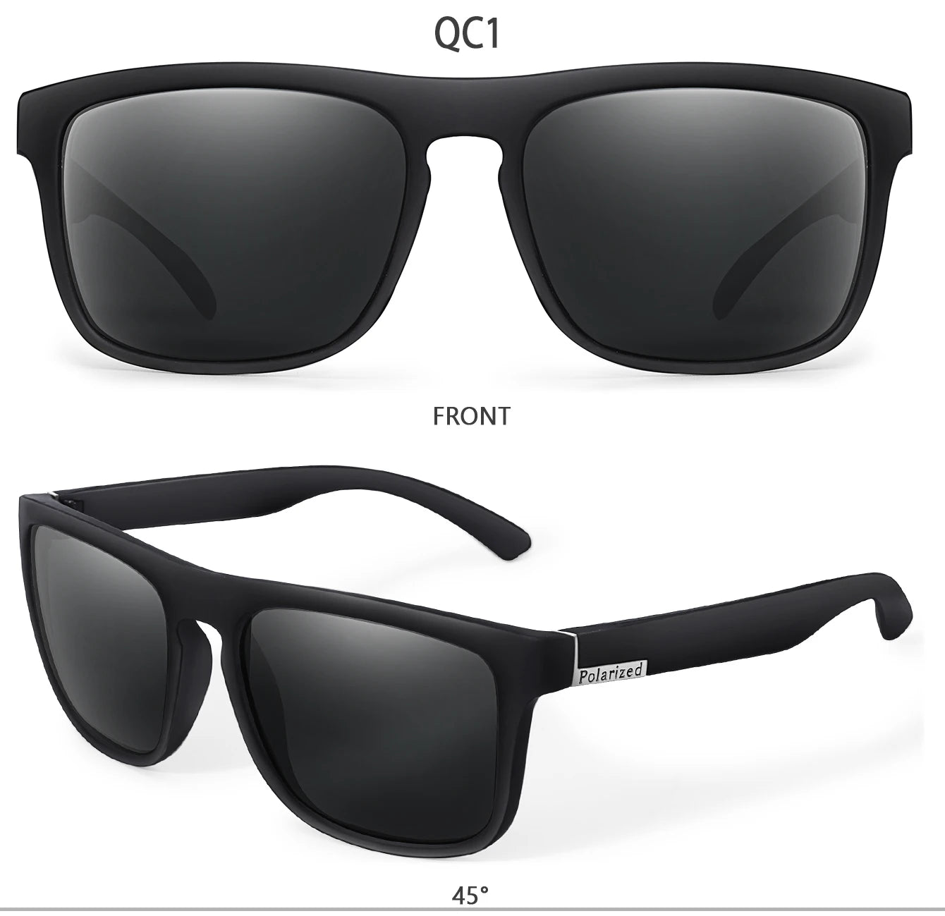 Lentes de sol deportivos polarizados con cambio de color para ciclismo y conducción, con visión mejorada en condiciones diurnas y nocturnas