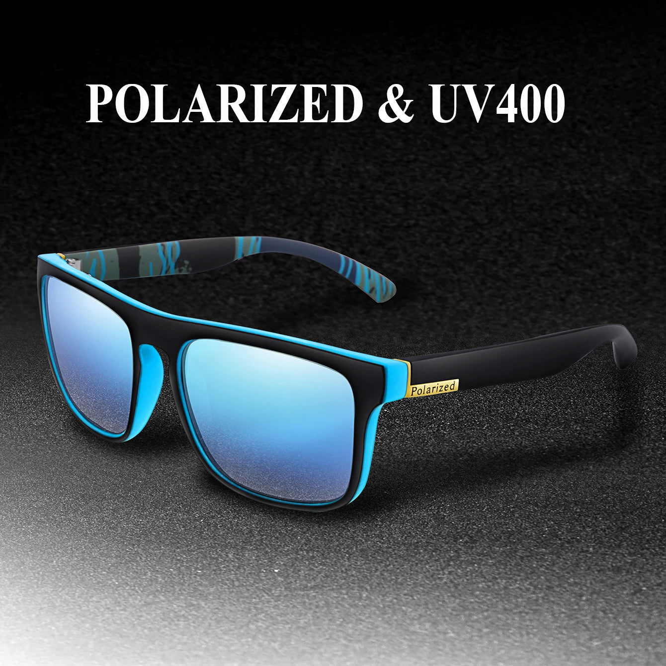 Lentes de sol deportivos polarizados con cambio de color para ciclismo y conducción, con visión mejorada en condiciones diurnas y nocturnas