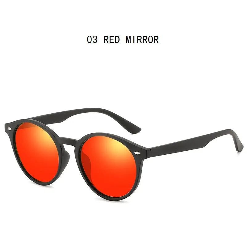 Lentes de Sol Redondos Polarizados UV400 Vintage Unisex – Estilo Clásico para Uso Diario y Conducción
