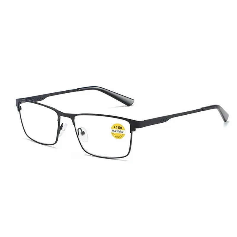 Gafas de lectura para hombre con filtro luz azul y bisagras flexibles – +0.75 a +2.25