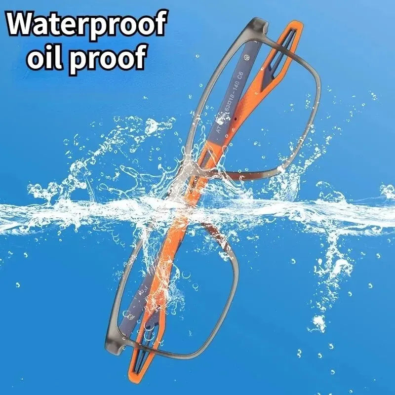 Gafas de lectura deportivas TR90 para hombre con filtro luz azul – Presbicia +1.00 a +4.00