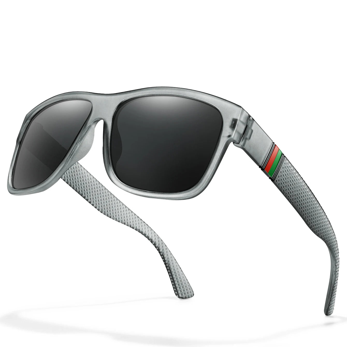 Lentes de Sol Cuadrados Polarizados UV400 para Hombre – Estilo Clásico Vintage para Uso Outdoor y Conducción