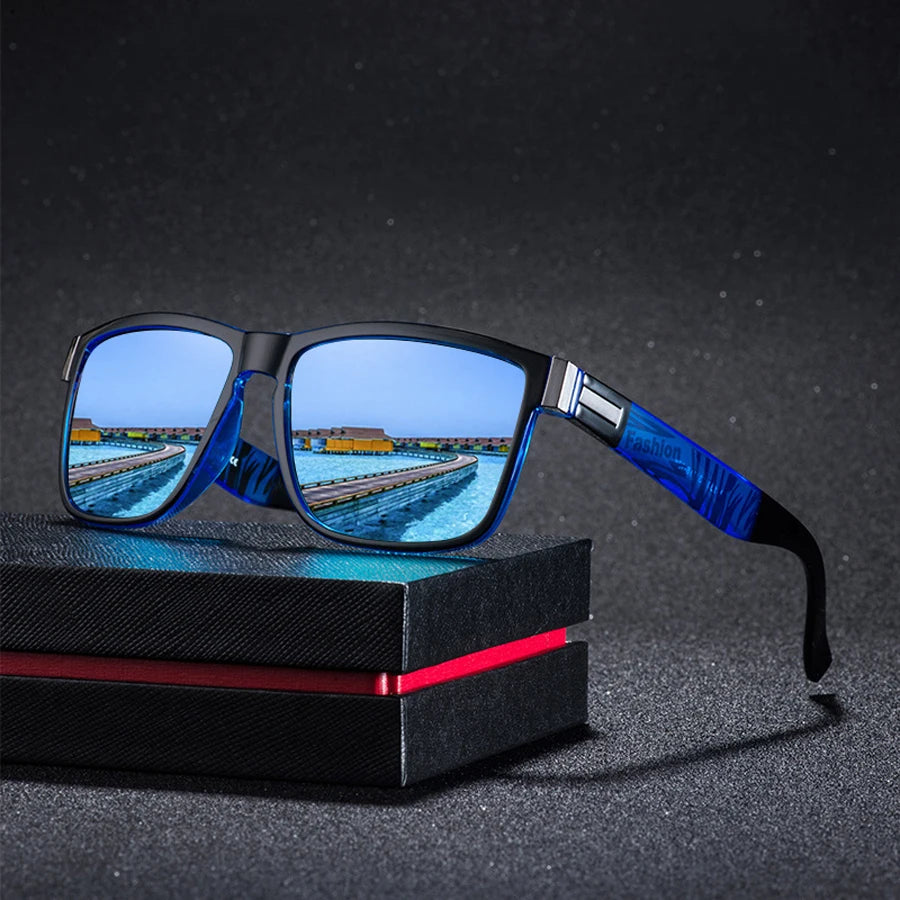 Pack 3 Lentes de Sol UV400 Cuadrados Clásicos Unisex – Livianos y Modernos para Uso Exterior