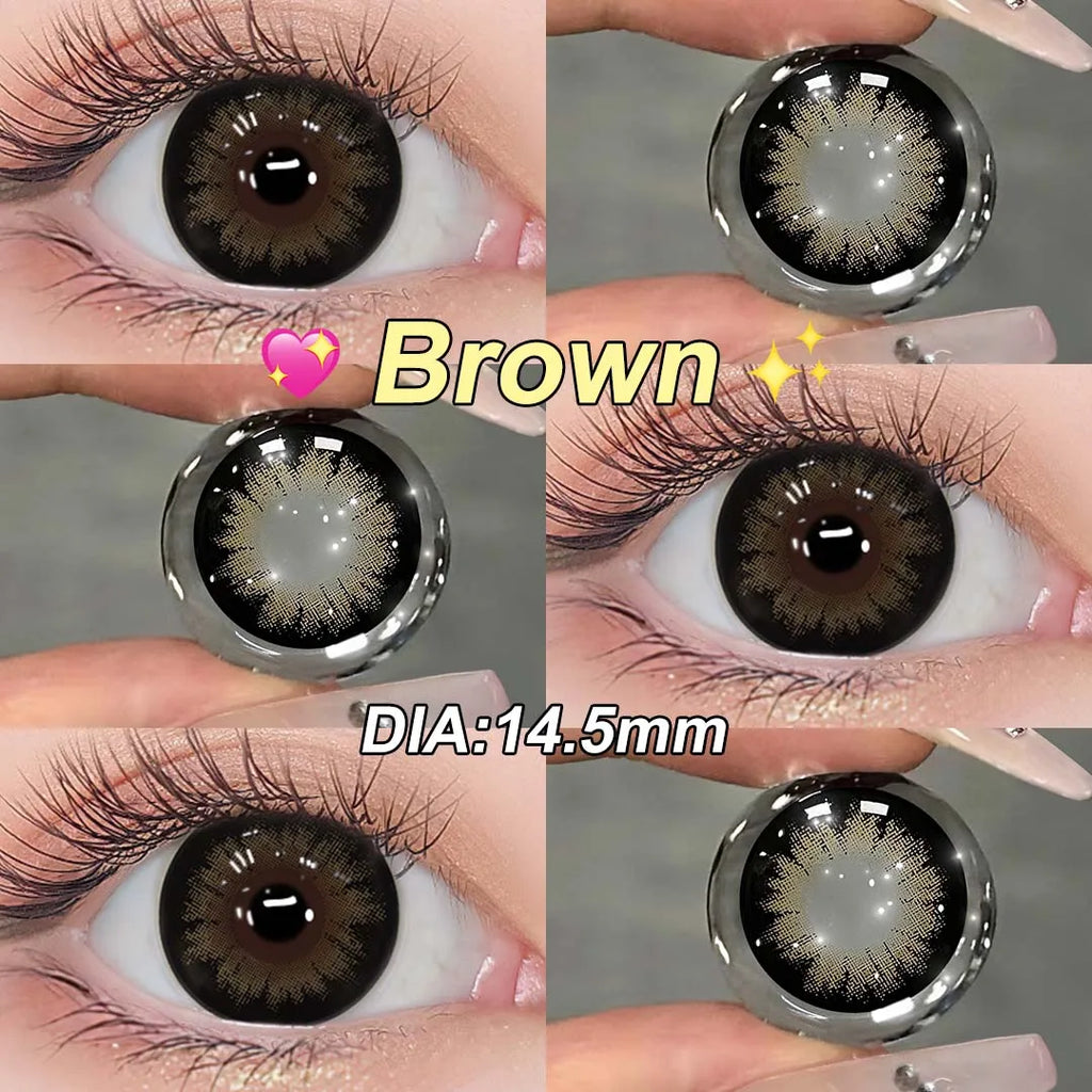 Lentes de Contacto Graduados Magister (0.00 a -6.00) 16.0 mm Efecto Ojo Grande – Color Estilo Clásico – Uso Semestral (6 meses)