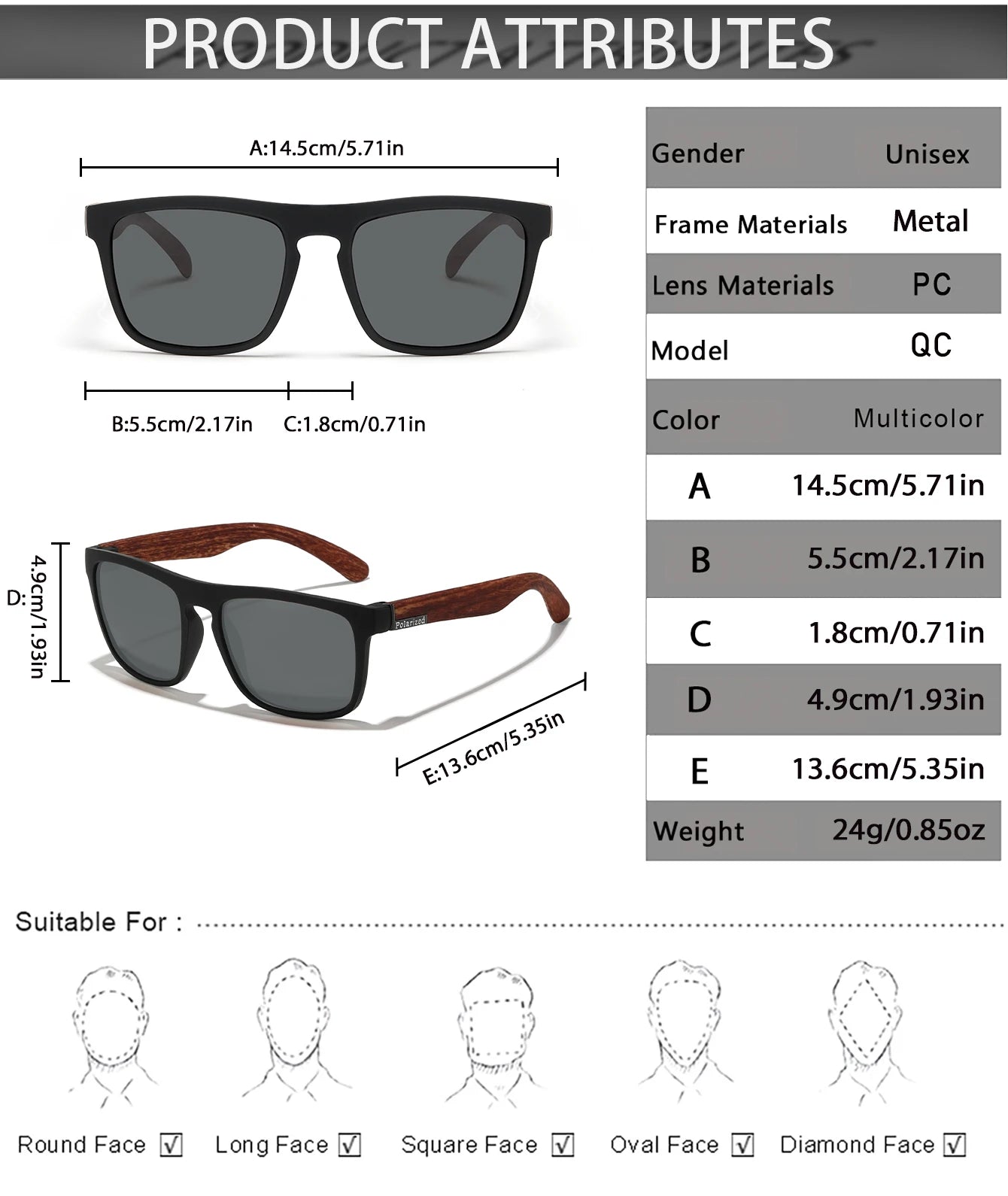 Lentes de sol deportivos polarizados con cambio de color para ciclismo y conducción, con visión mejorada en condiciones diurnas y nocturnas