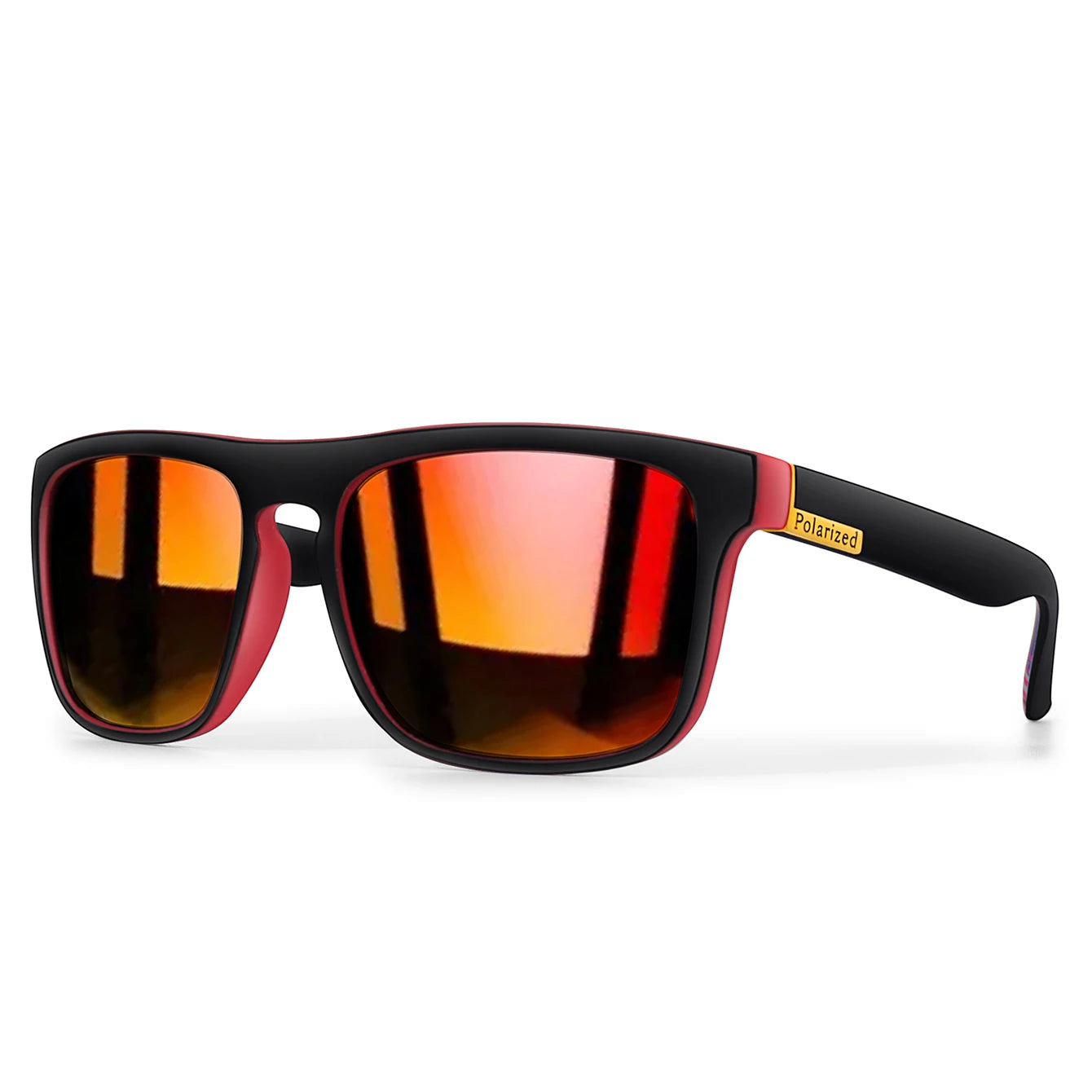 Lentes de sol deportivos polarizados con cambio de color para ciclismo y conducción, con visión mejorada en condiciones diurnas y nocturnas