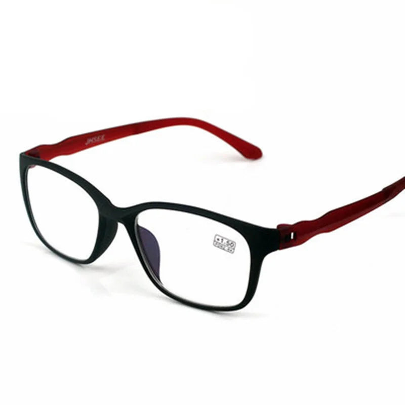 Lentes de Lectura Rectangulares Unisex con Filtro de Luz Azul – +0.0 / +1.0 / +1.5 / +2.0 / +2.5 / +3.0 / +3.5 / +4.0