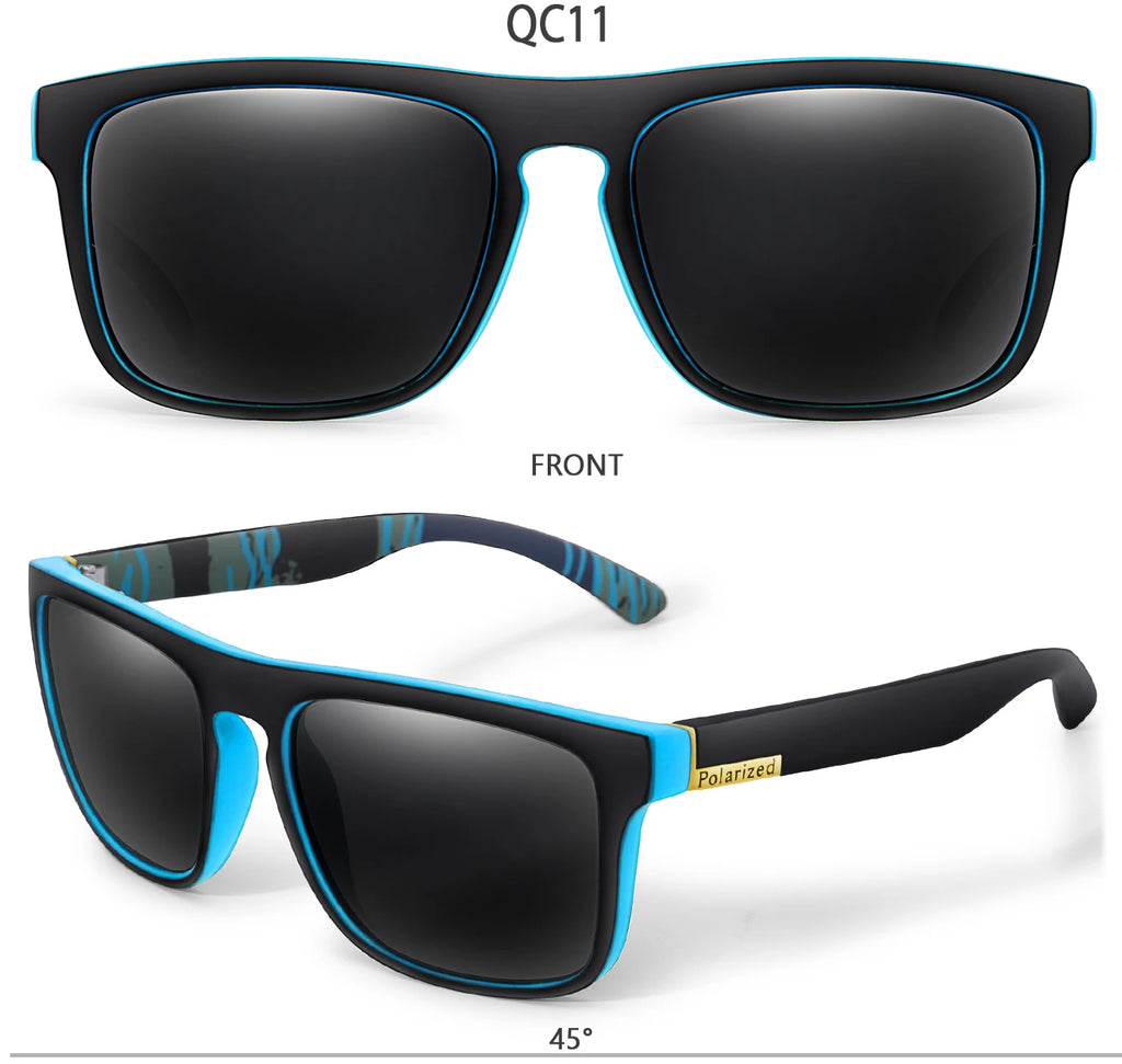 Lentes de sol deportivos polarizados con cambio de color para ciclismo y conducción, con visión mejorada en condiciones diurnas y nocturnas
