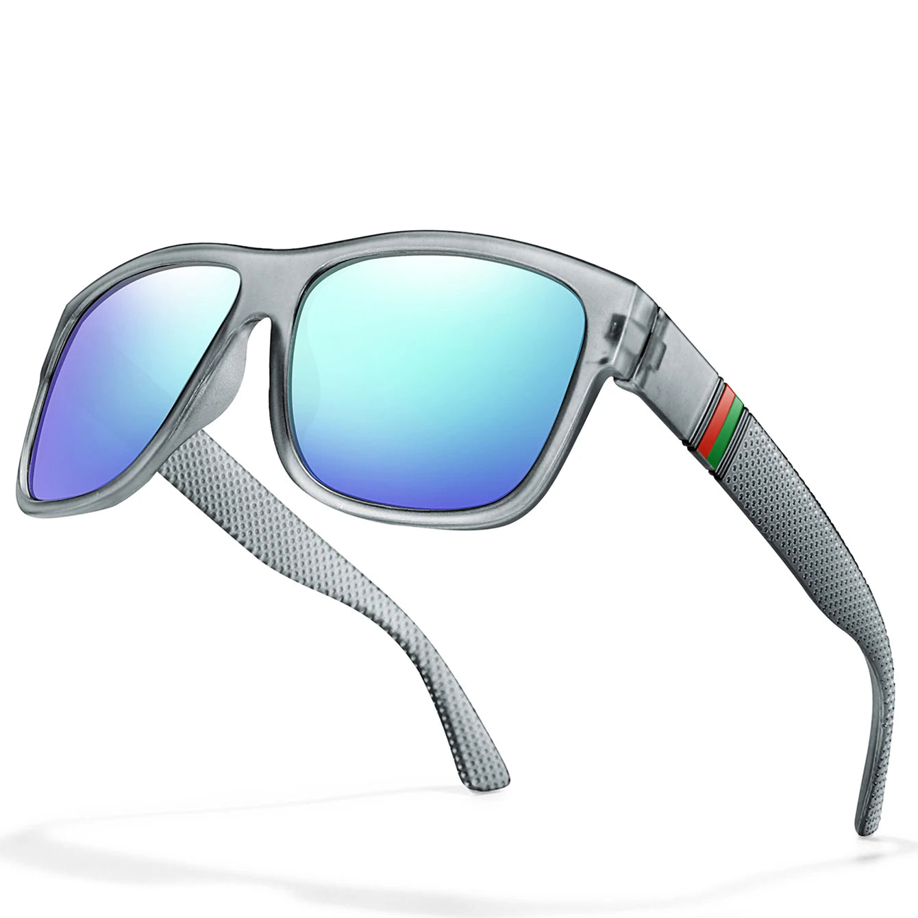 Lentes de Sol Cuadrados Polarizados UV400 para Hombre – Estilo Clásico Vintage para Uso Outdoor y Conducción