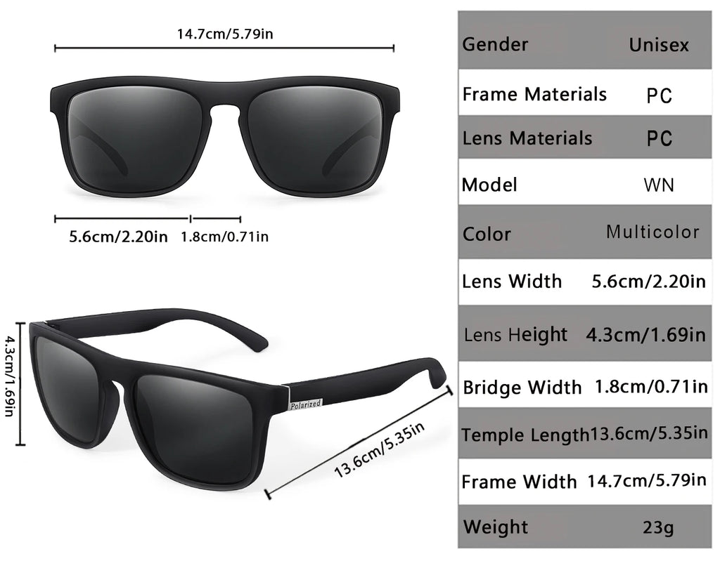 Lentes de sol deportivos polarizados con cambio de color para ciclismo y conducción, con visión mejorada en condiciones diurnas y nocturnas
