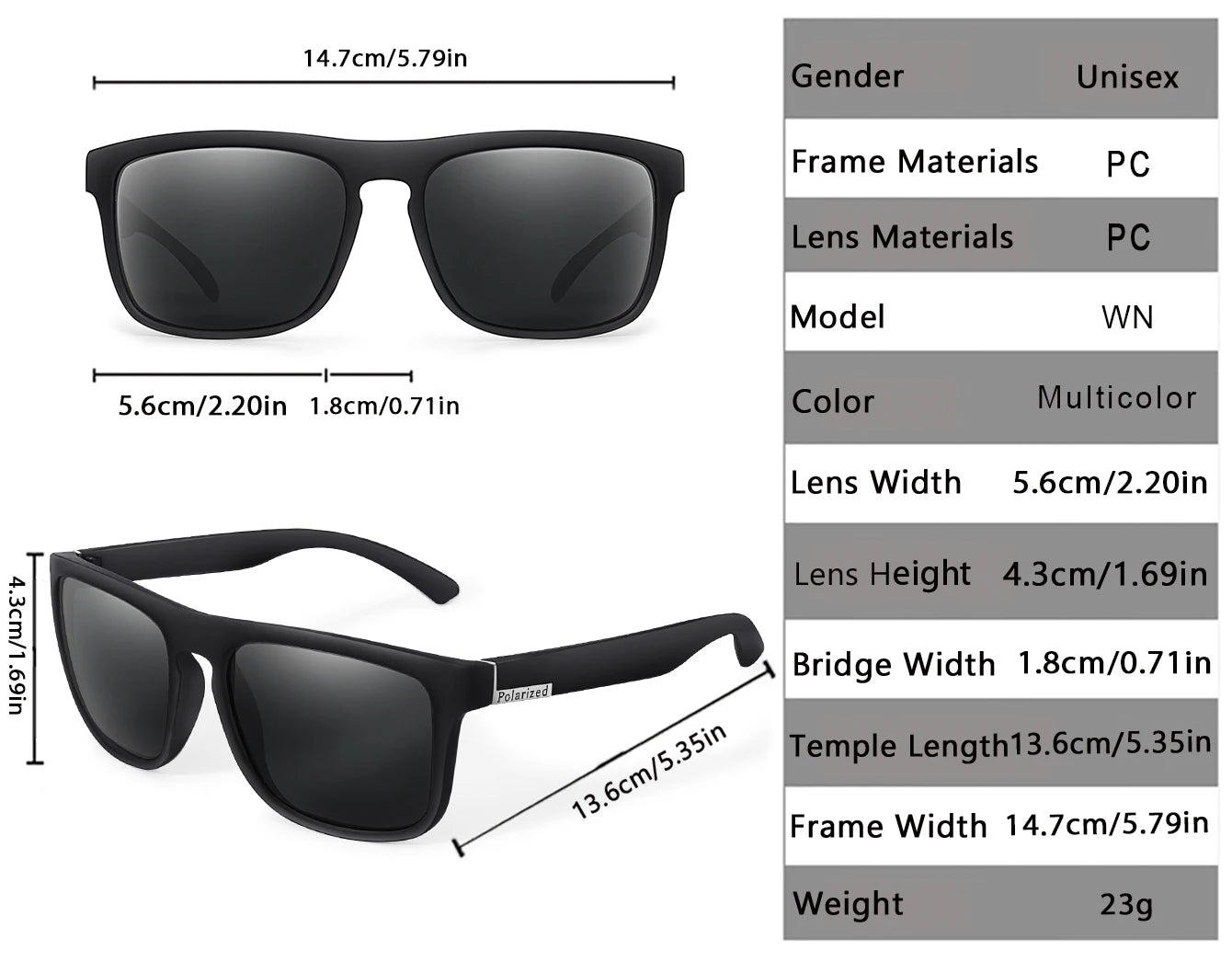 Lentes de sol deportivos polarizados con cambio de color para ciclismo y conducción, con visión mejorada en condiciones diurnas y nocturnas