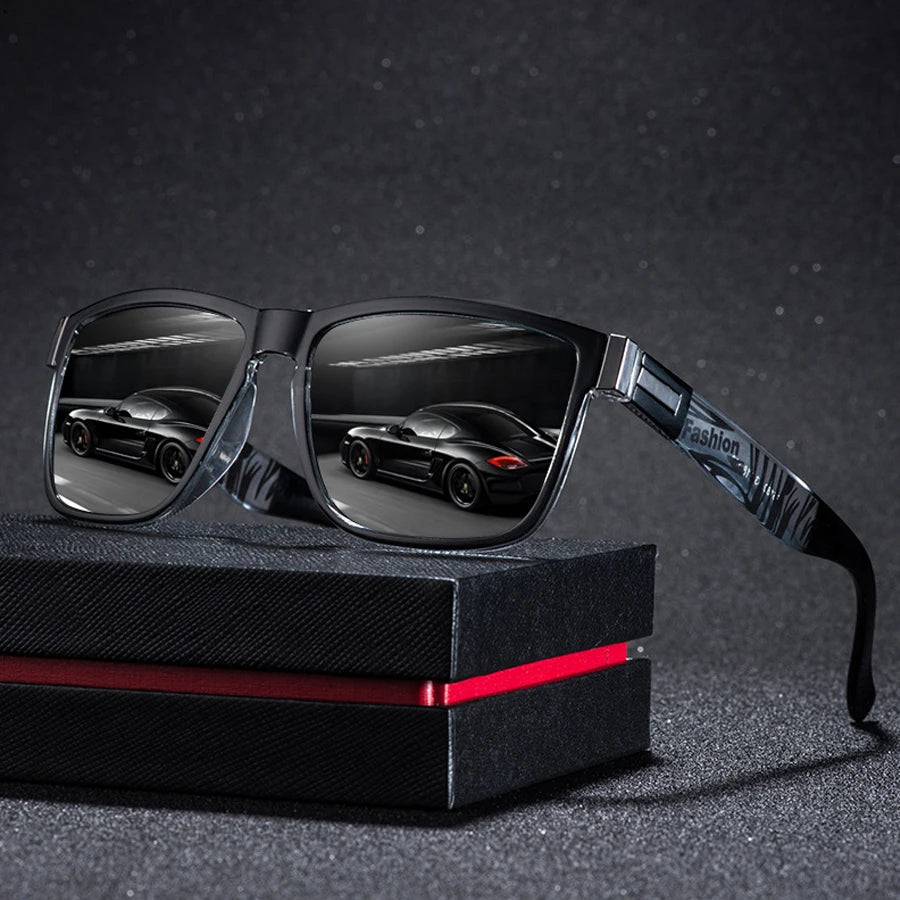 Pack 3 Lentes de Sol UV400 Cuadrados Clásicos Unisex – Livianos y Modernos para Uso Exterior