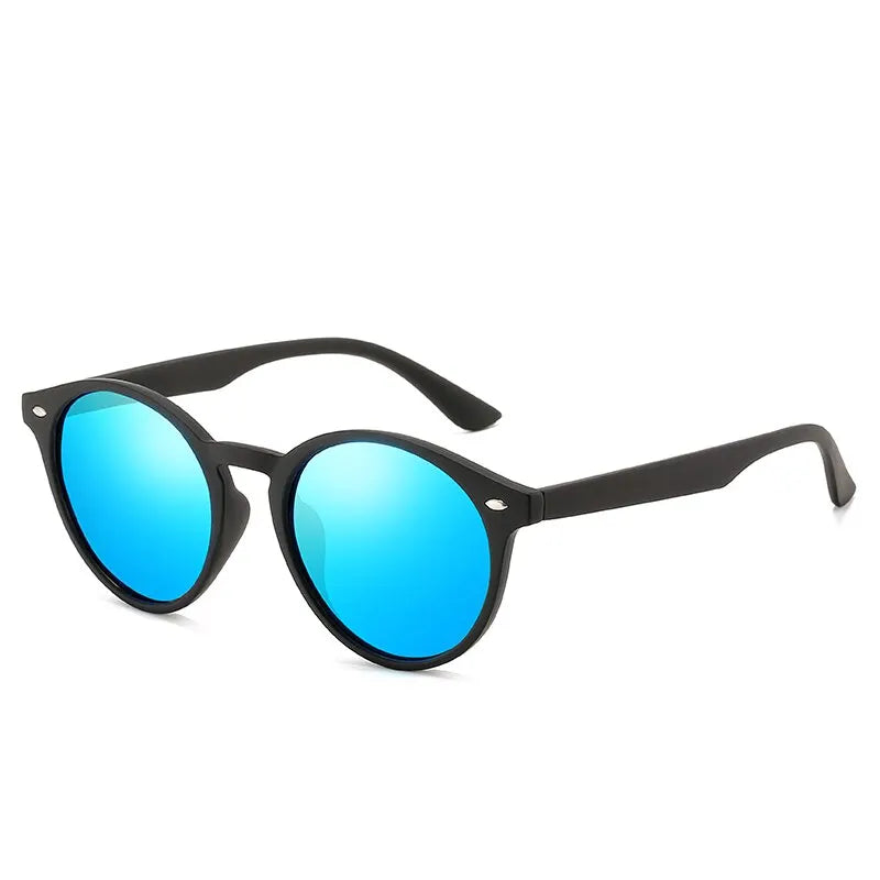 Lentes de Sol Redondos Polarizados UV400 Vintage Unisex – Estilo Clásico para Uso Diario y Conducción