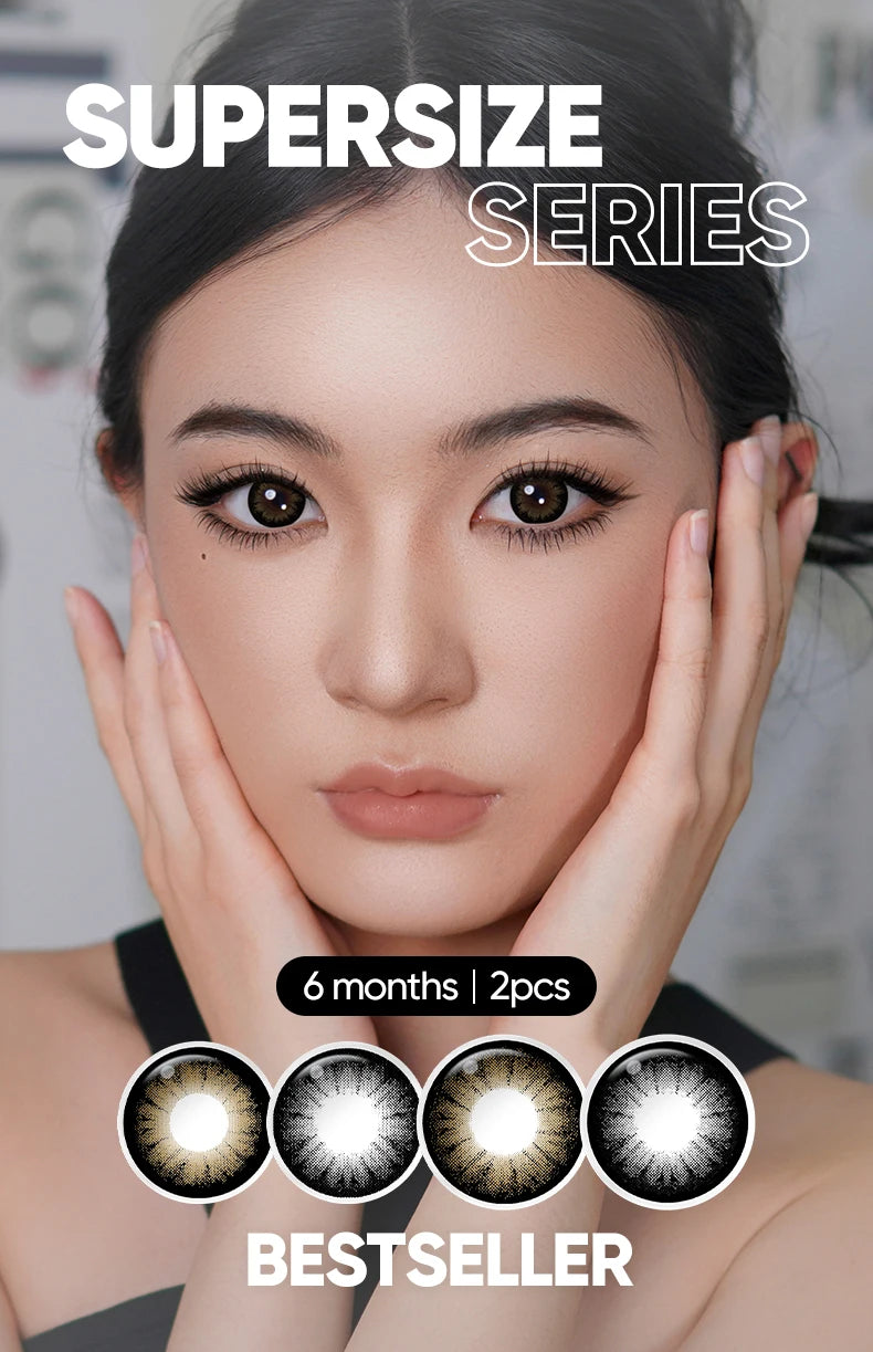 Lentes de Contacto Graduados Magister (0.00 a -6.00) 16.0 mm Efecto Ojo Grande – Color Estilo Clásico – Uso Semestral (6 meses)
