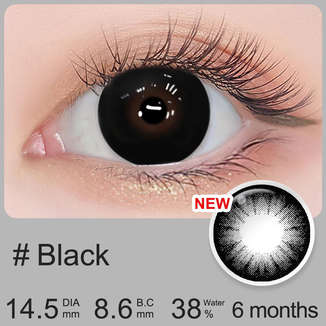 Lentes de Contacto Graduados Magister (0.00 a -6.00) 16.0 mm Efecto Ojo Grande – Color Estilo Clásico – Uso Semestral (6 meses)