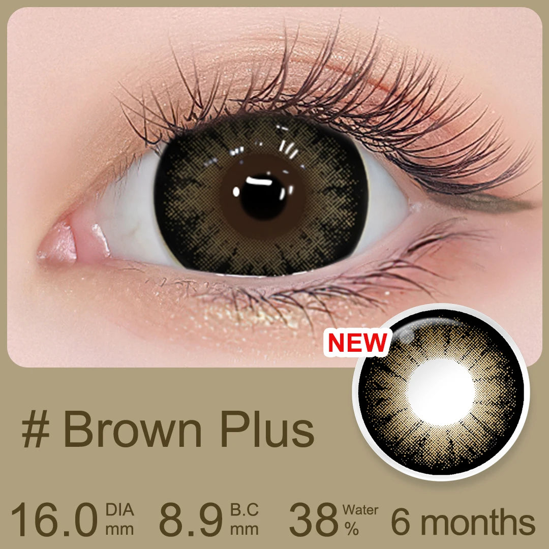 Lentes de Contacto Graduados Magister (0.00 a -6.00) 16.0 mm Efecto Ojo Grande – Color Estilo Clásico – Uso Semestral (6 meses)