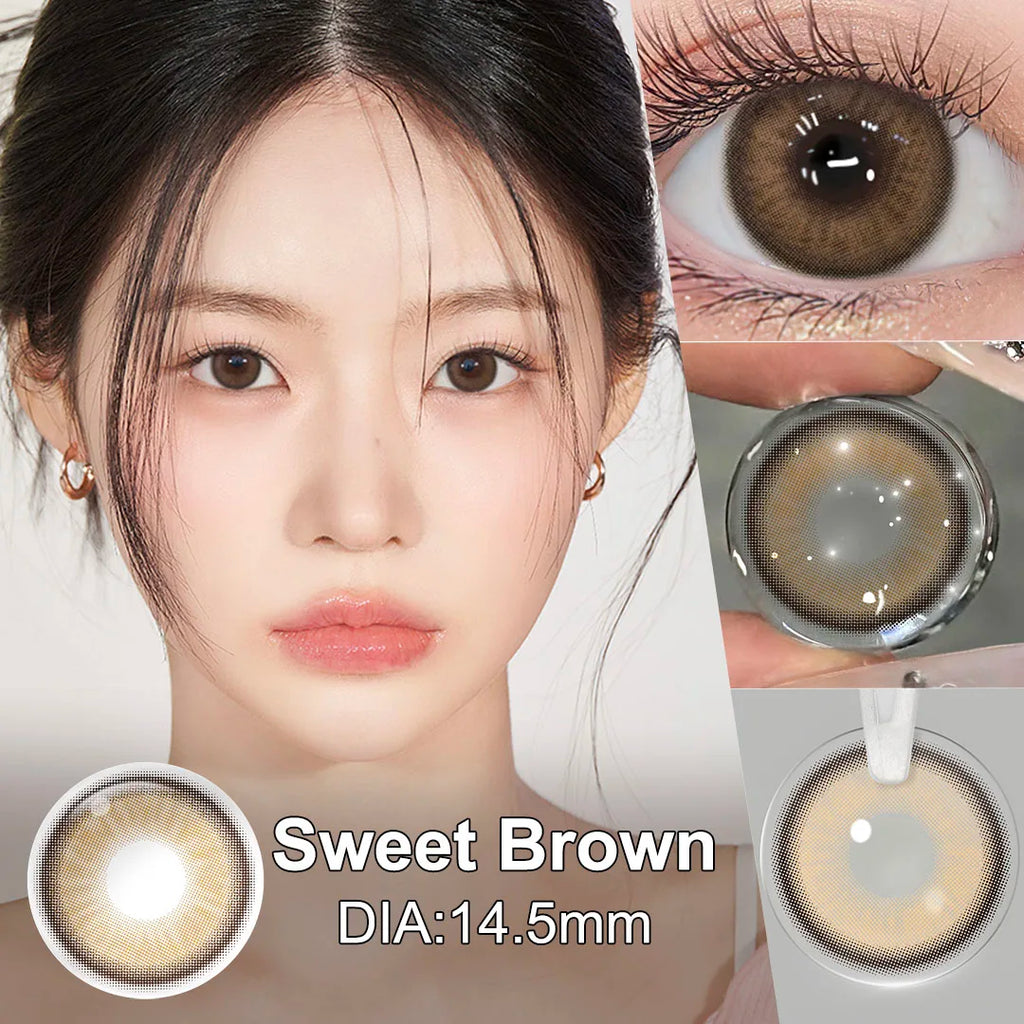 Lentes de Contacto Graduados Magister (0.00 a -6.00) 14.5 mm Efecto Ojo Grande Luna – Uso Semestral (6 meses)