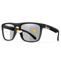 Lentes de sol deportivos polarizados con cambio de color para ciclismo y conducción, con visión mejorada en condiciones diurnas y nocturnas