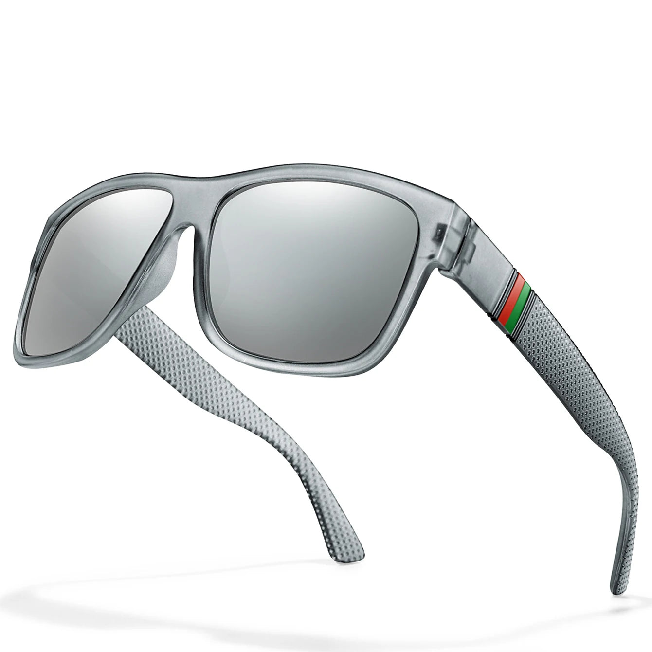 Lentes de Sol Cuadrados Polarizados UV400 para Hombre – Estilo Clásico Vintage para Uso Outdoor y Conducción