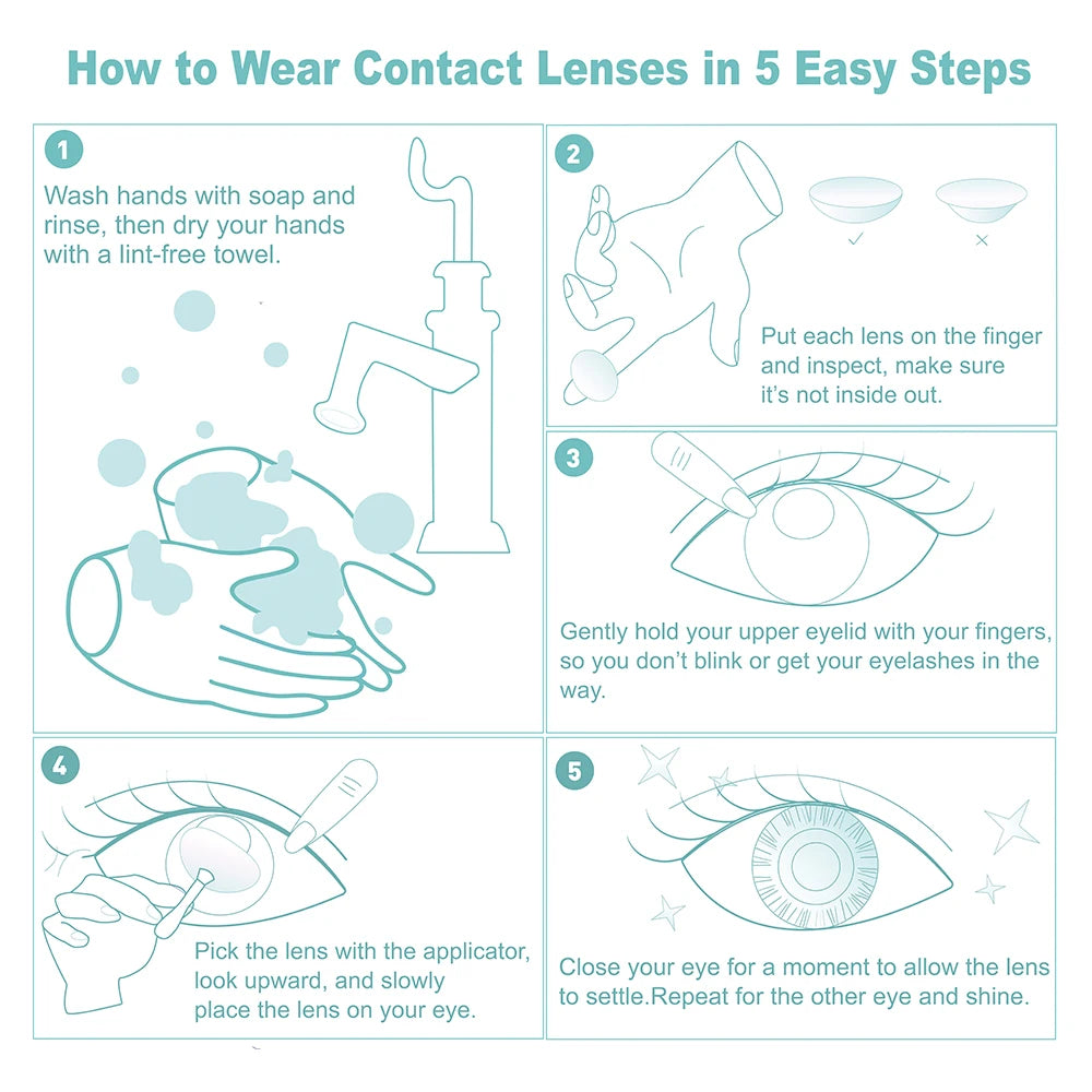 Lentes de Contacto Graduados Magister (0.00 a -6.00) 16.0 mm Efecto Ojo Grande – Color Estilo Clásico – Uso Semestral (6 meses)